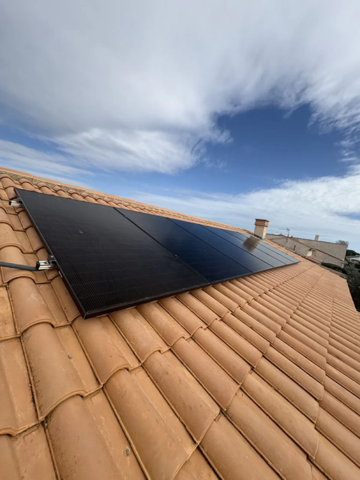 Installation de panneaux photovoltaïques