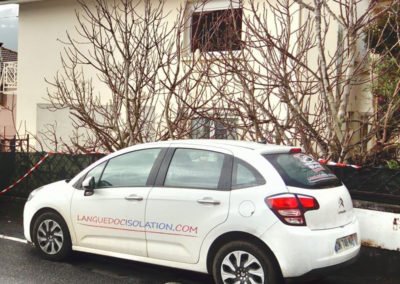 La voiture officiel de Languedoc Isolation