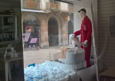 Devanture d'un magasin spécialisé d’isolation