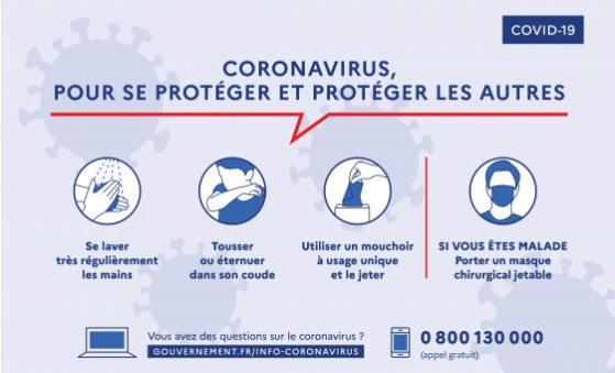 Coronavirus - Information COVID-19 - Languedoc isolation