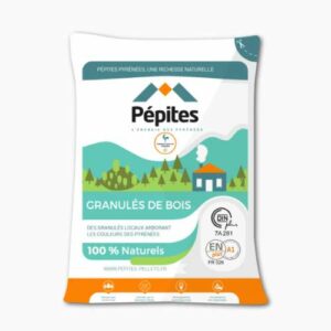 Sac de 15kg de granulés de bois pépite